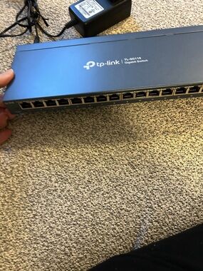 TP-Link 16 port switch TL-SG116E 16-Port Gigabit Easy Smart Switch